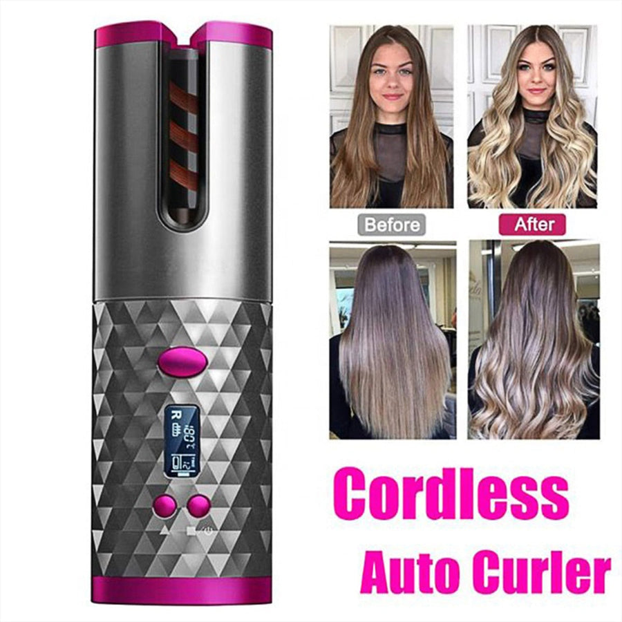 Wireless Automatic Ceramic Hair Curling Iron - Image 2