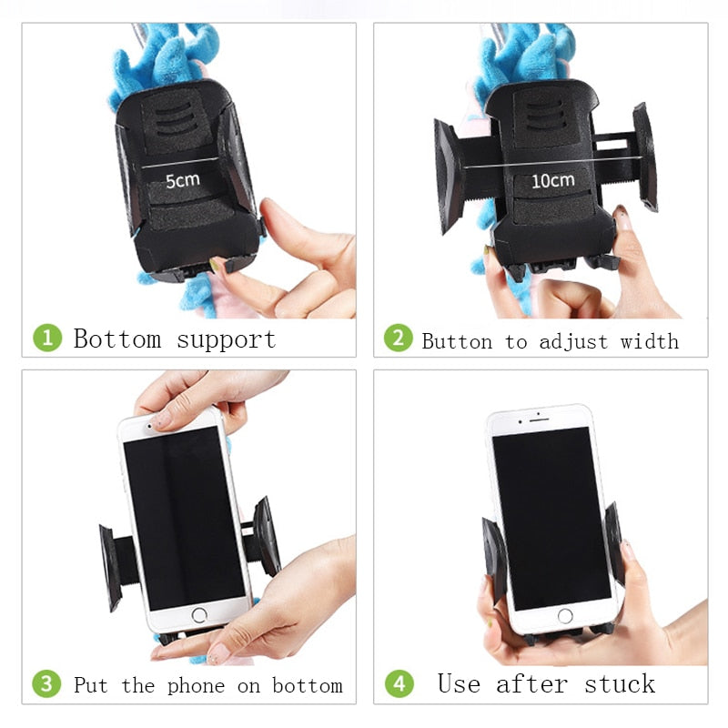 360 Rotating Neck Pillow Phone Holder - Image 3