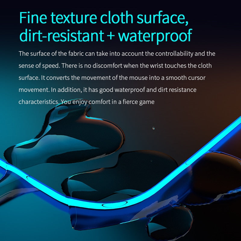 Wireless Charging RGB Luminous Mouse Mat - Image 5