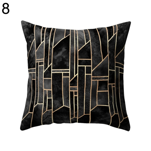 Black and White Design Geometric Home Pillow Cases - Image 8