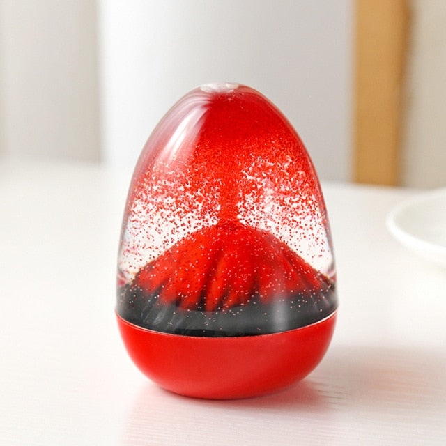 Volcano Eruption Liquid Hourglass - Image 2