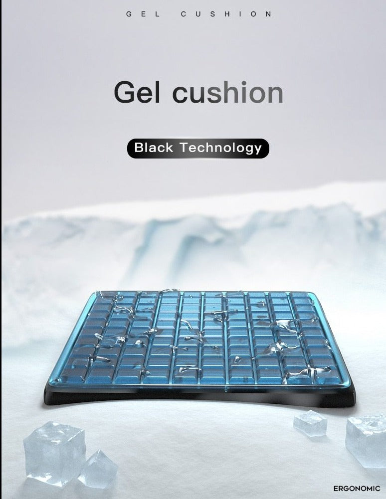 Non-Slip Orthopedic Memory Gel Seat Cushion - Image 1