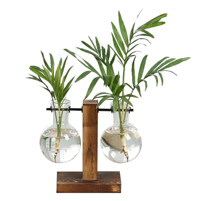 Terrarium Hydroponic Vintage Tabletop Vase - Image 3