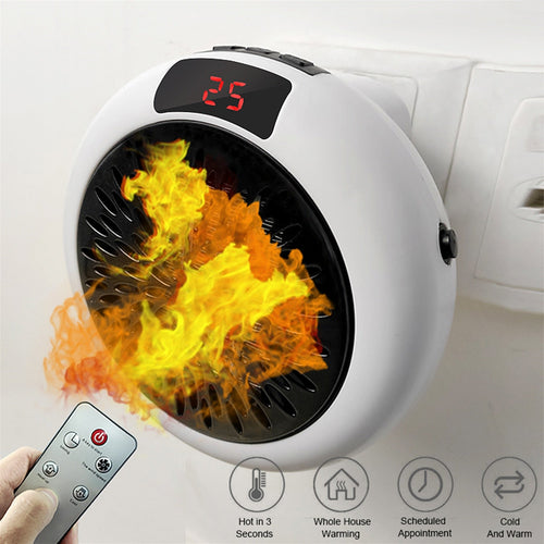 Mini Electric Wall Socket Heater - Image 0