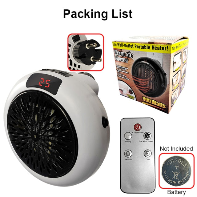 Mini Electric Wall Socket Heater - Image 8