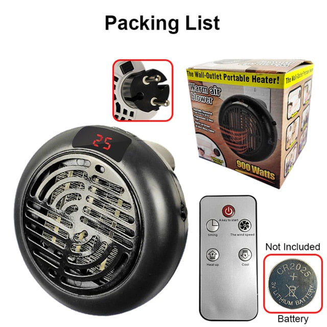 Mini Electric Wall Socket Heater - Image 7