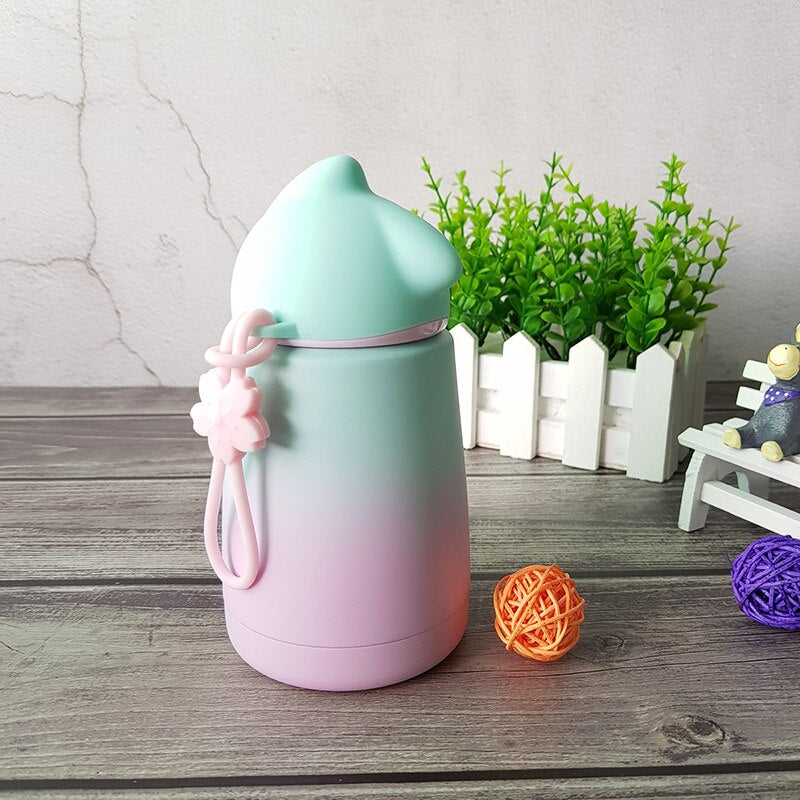 Cute Cat Stainless Steel Water Bottle - Image 4