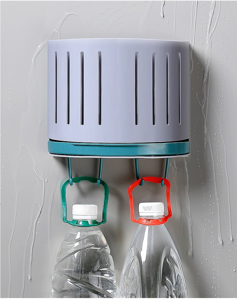 Wall-Mounted Drain Rack Tableware Storage Box - Image 5