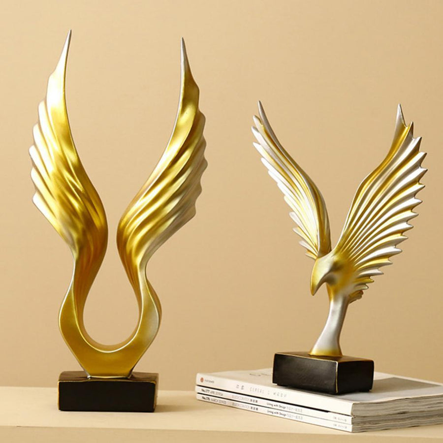 Angel Wings Sculpture Home Decor - Image 0