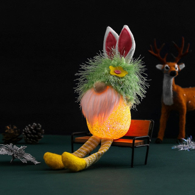 Cute Easter Plush Glow Doll Toy - Image 6