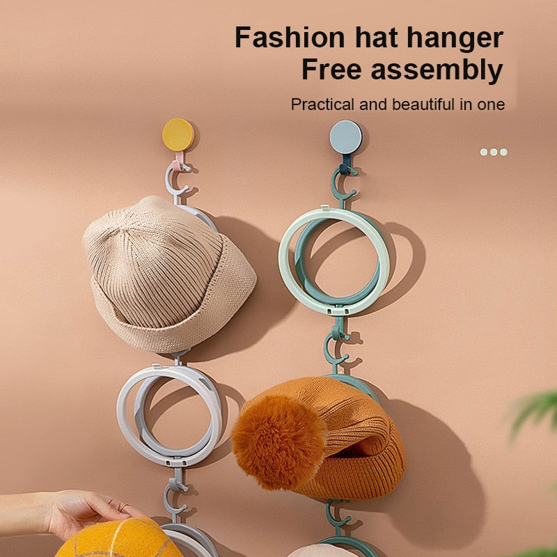 Multi-Purpose Creative Round Hook Hanger - Image 2