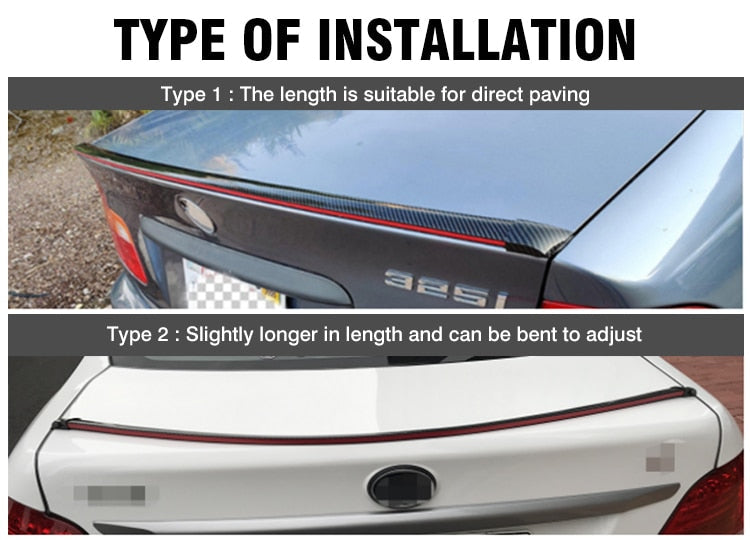 Universal Carbon Fiber LED Car Tail Light - Image 5