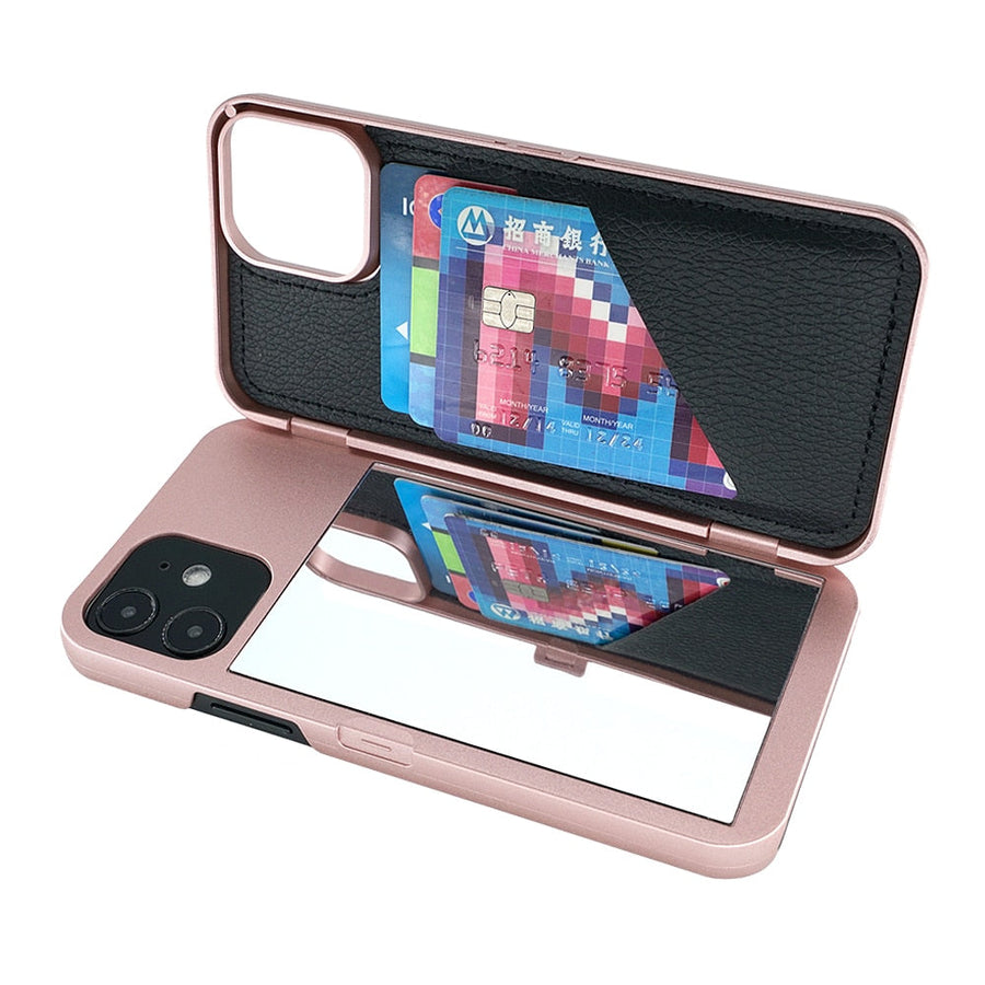 Make-up Mirror Wallet iPhone Case - Image 8