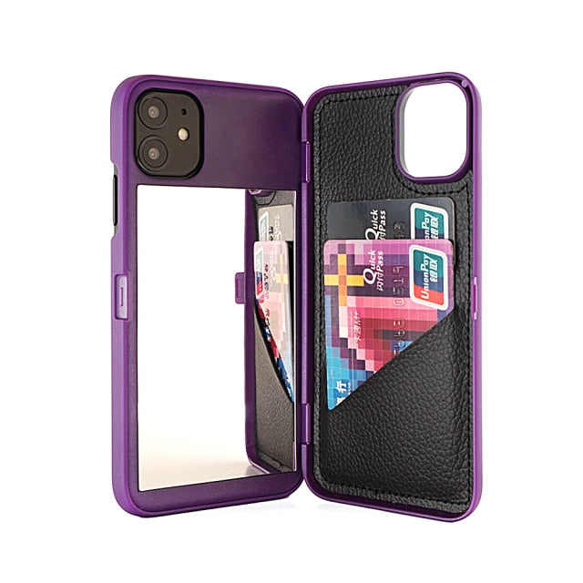 Make-up Mirror Wallet iPhone Case - Image 10