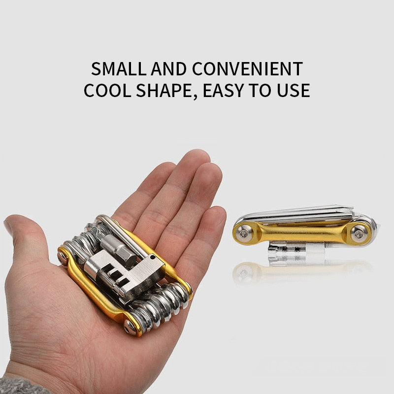 15in1 Multifunctional Pocket Size Bike Repair Tool Kit - Image 5