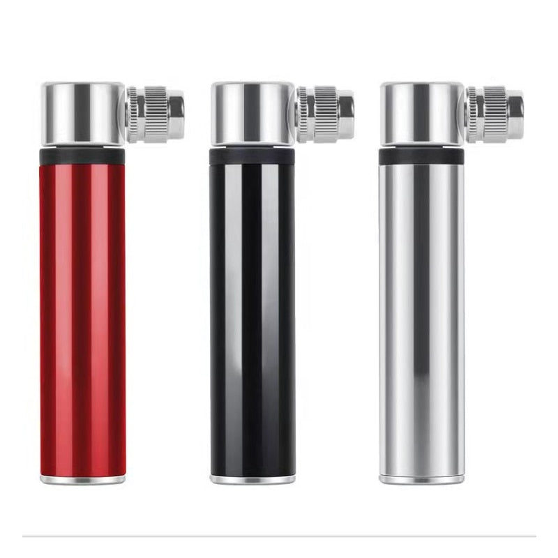 Portable Mini Aluminium Bike Pump - Image 3