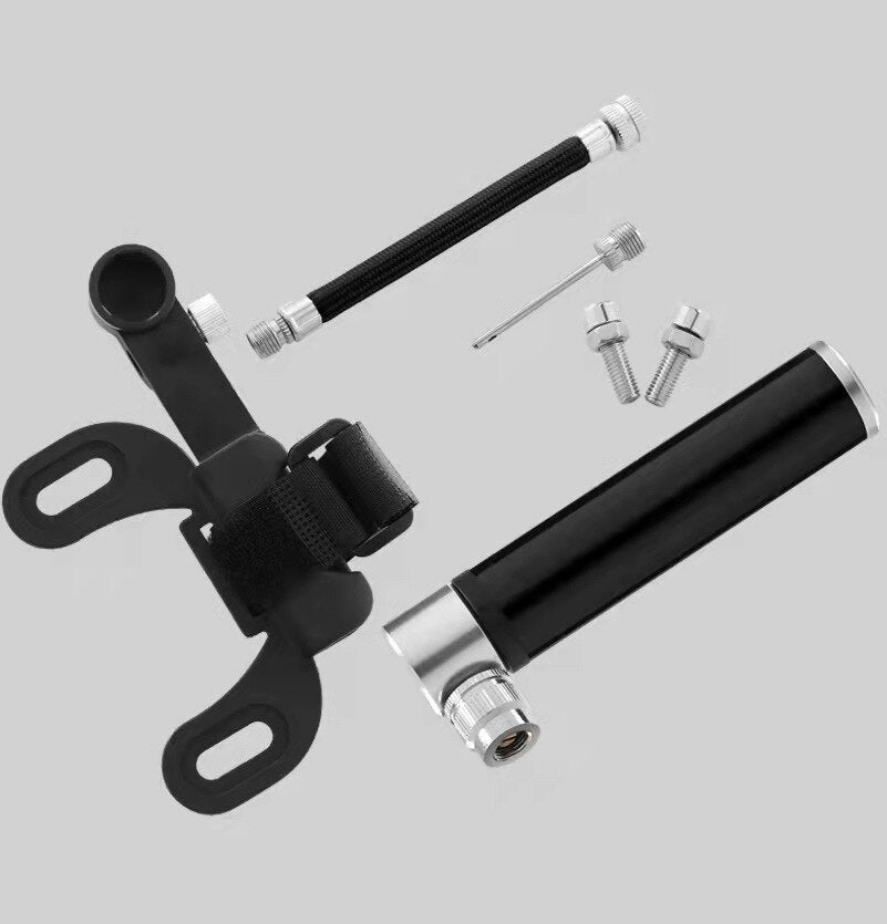 Portable Mini Aluminium Bike Pump - Image 4