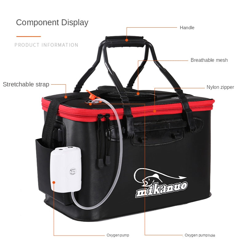 Portable Foldable Fishing Water Container - Image 18