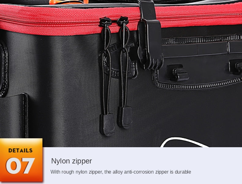 Portable Foldable Fishing Water Container - Image 8