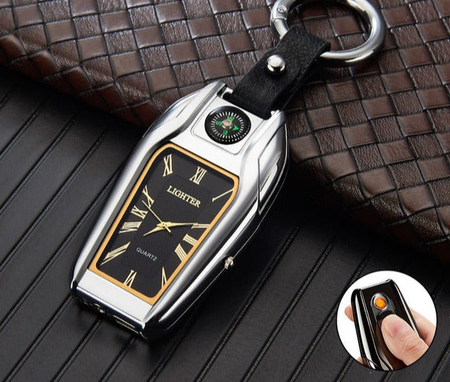 Elegant Car Keychain Watch Light - Image 4