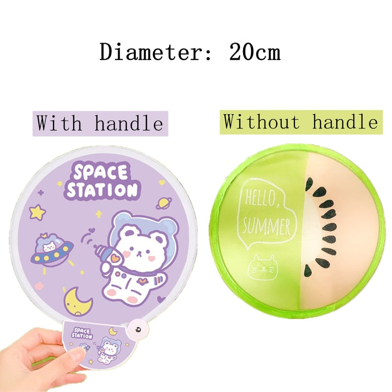 Foldable Creative Hand Cloth Fan - Image 1