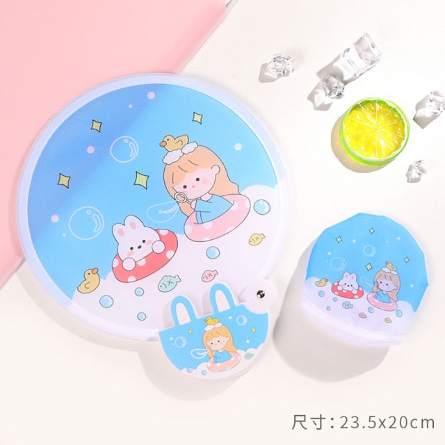 Foldable Creative Hand Cloth Fan - Image 5