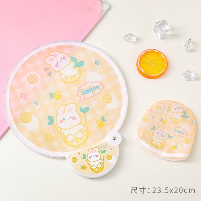 Foldable Creative Hand Cloth Fan - Image 11