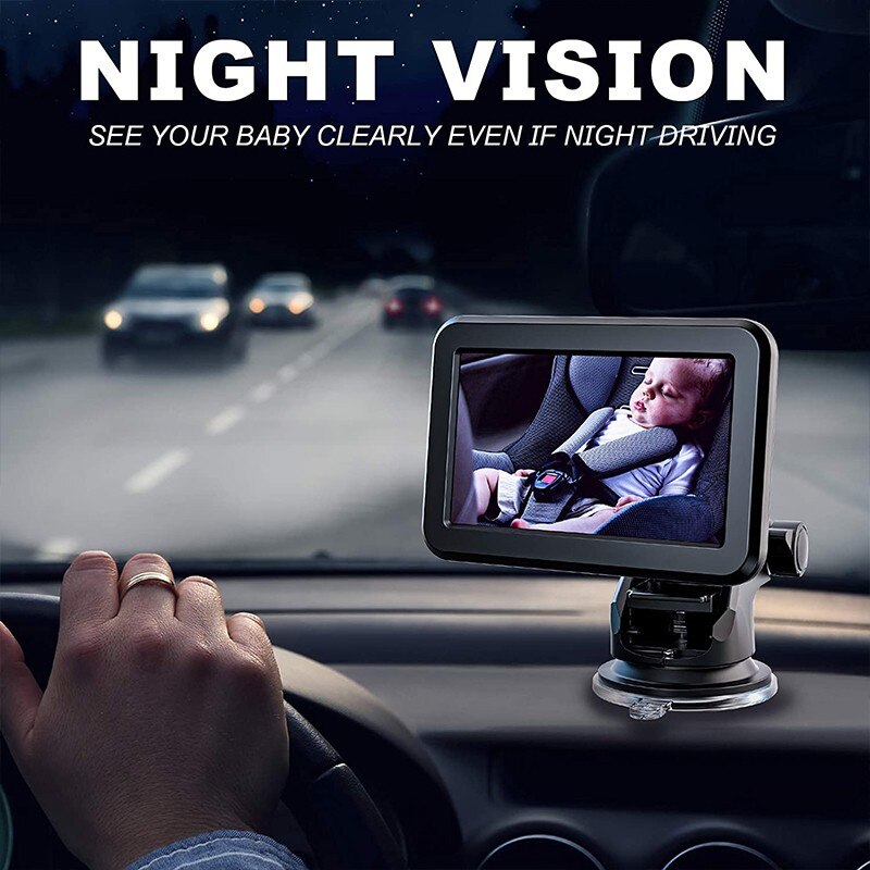 Safety Baby Car Back Seat Camera - Image 1