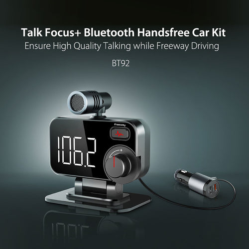 Car FM Bluetooth Radio Transmitter Kit - Image 0