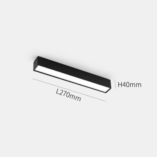 Wall-Mounted Black Continuous Magnetic Track System Light - Image 24