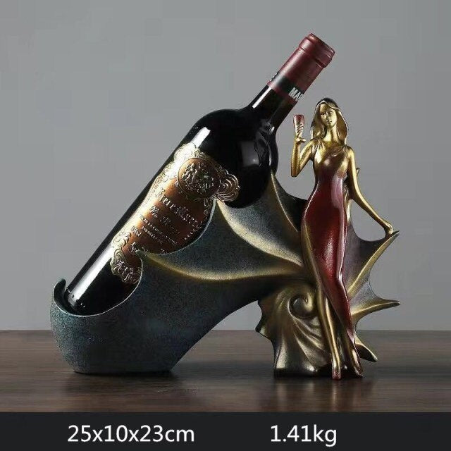 Modern Family Figurines Wine Holder - Image 4