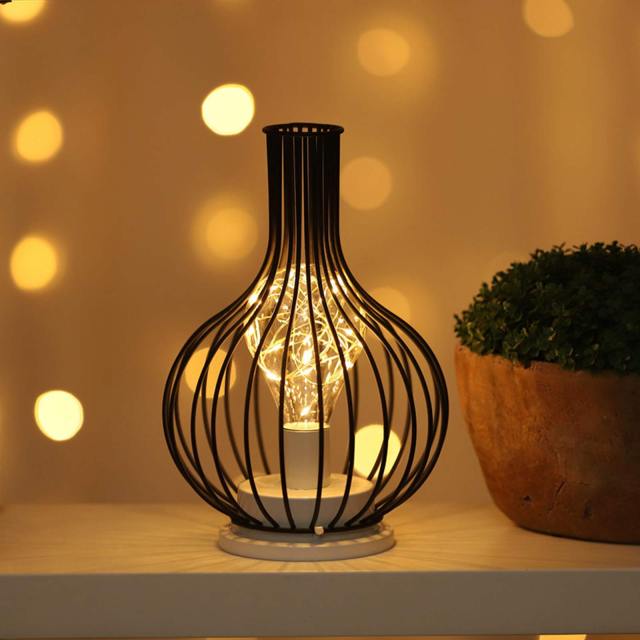 Handmade LED Iron Lunar Lamp - Image 15