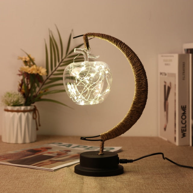 Handmade LED Iron Lunar Lamp - Image 16
