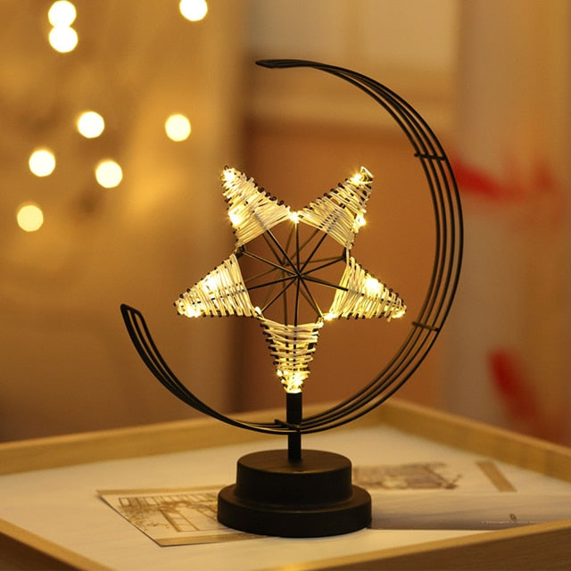 Handmade LED Iron Lunar Lamp - Image 25