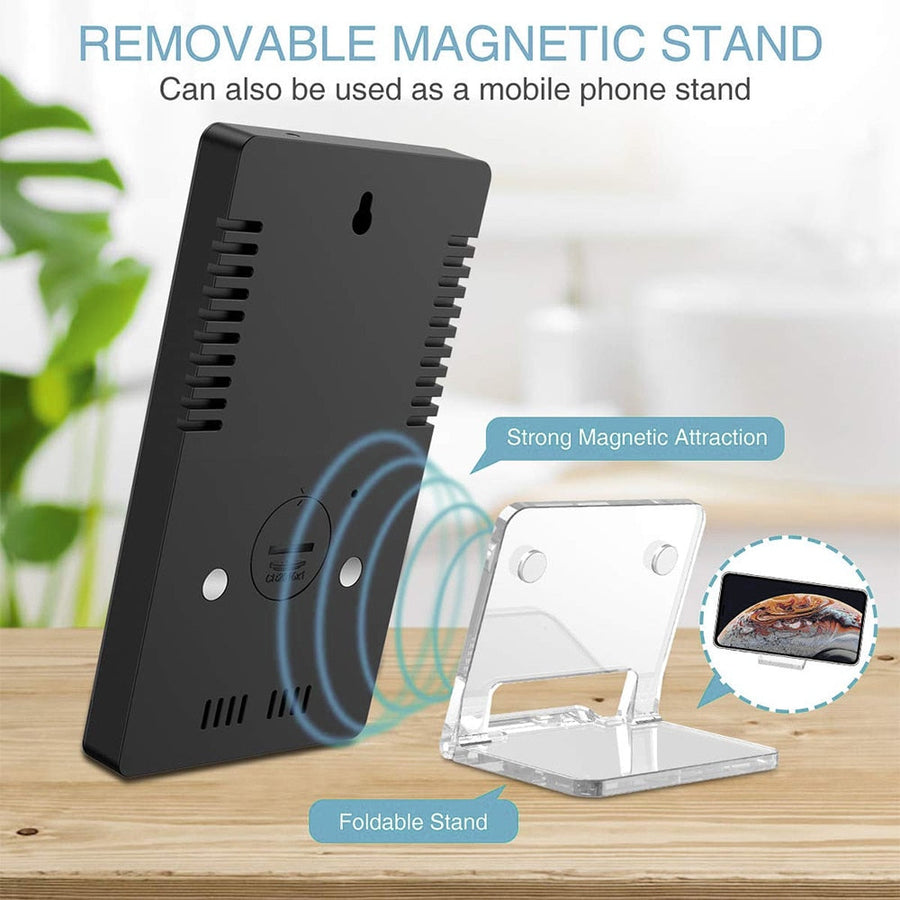 LED Touch Mirror Digital Alarm Clock - Image 10