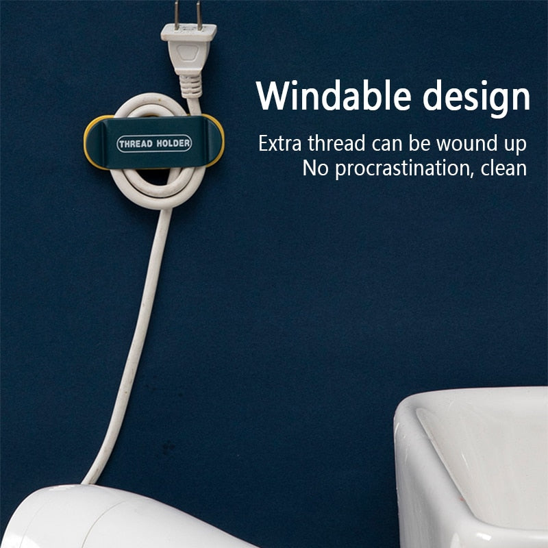 4pcs Creative Sticky Cable Organizer Clips - Image 5