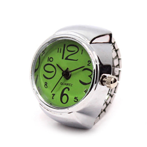 Creative Quartz Stainless Steel Watch Ring - Image 10
