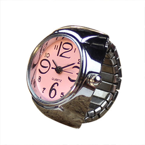 Creative Quartz Stainless Steel Watch Ring - Image 6