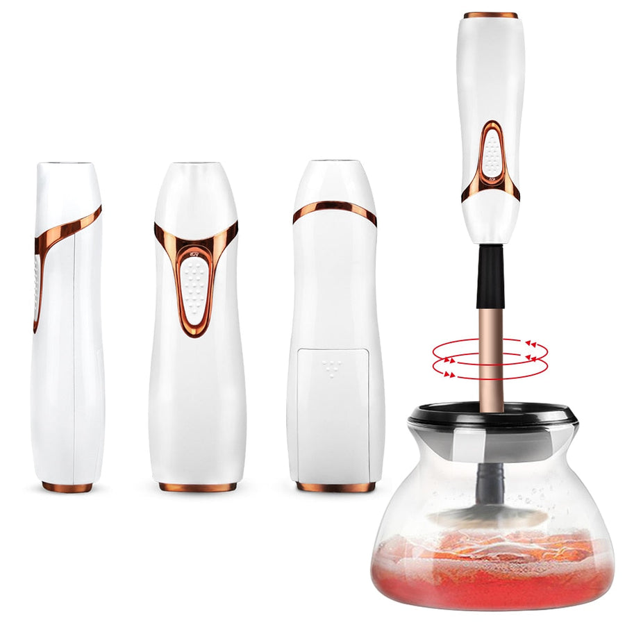 Portable Quick Makeup Brush Cleaner Dryer - Image 1
