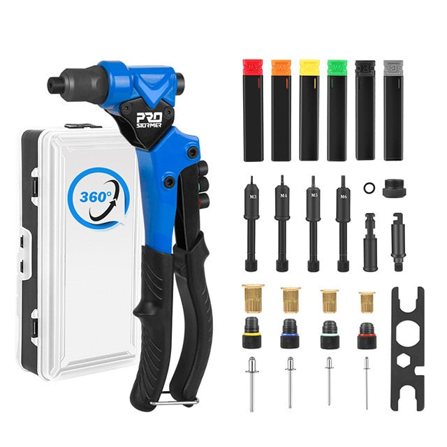 3in1 Hand Rivet Nut Tool Set - Image 11