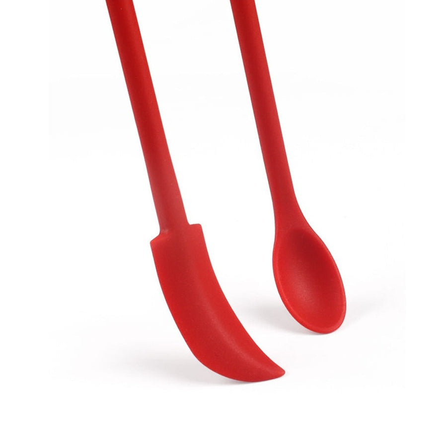Flexible Long Handle Bottle Scraper Spoon Set - Image 2