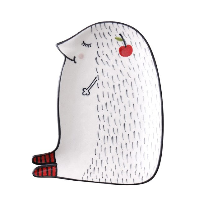 Ceramic Creative Cute Animal Breakfast Plates - Image 9