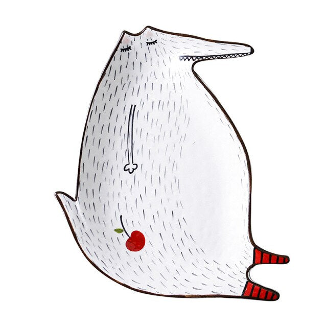 Ceramic Creative Cute Animal Breakfast Plates - Image 8