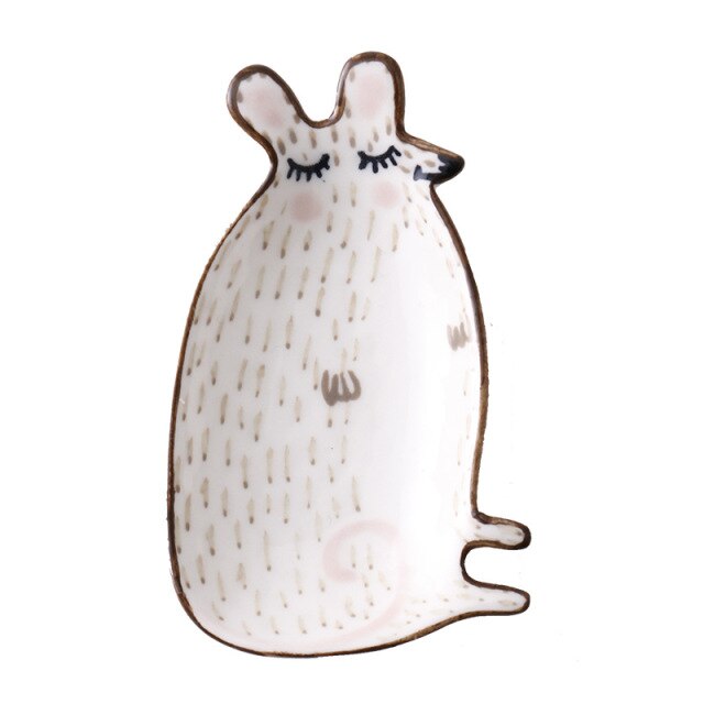 Ceramic Creative Cute Animal Breakfast Plates - Image 12