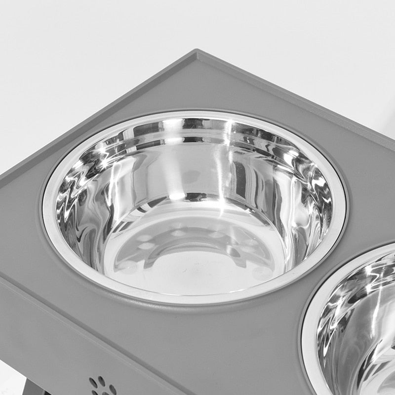 Adjustable Pet Double Food Bowl - Image 4