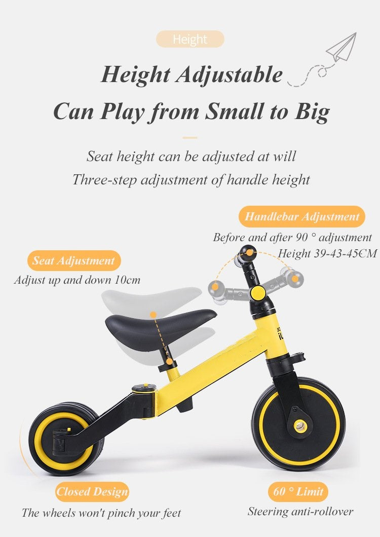 Tricycle Kids Balance Scooter - Image 5
