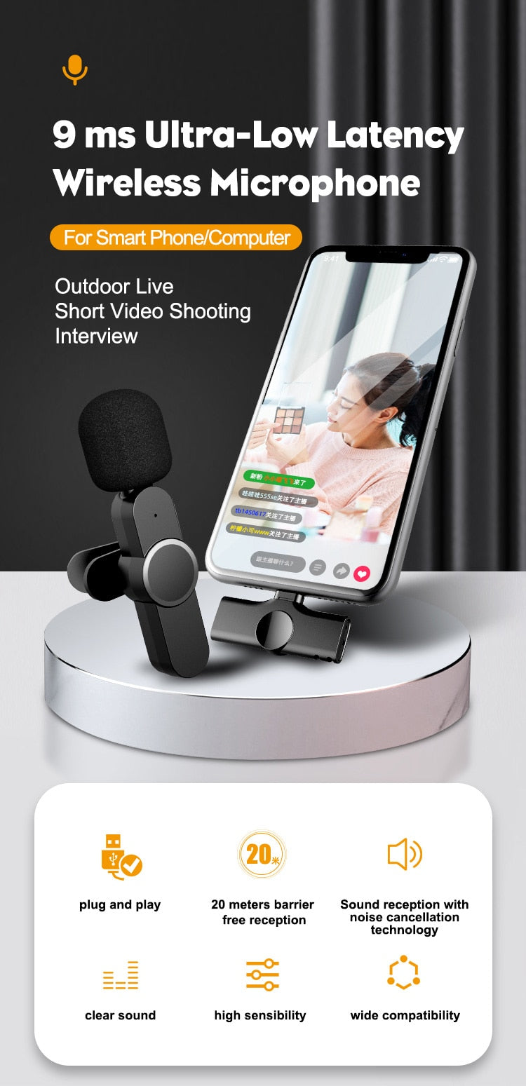 Mini Smart Wireless Microphone - Image 14