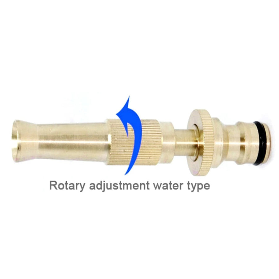 High Pressure Adjustable Nozzle Hose Water Sprayer - Image 1