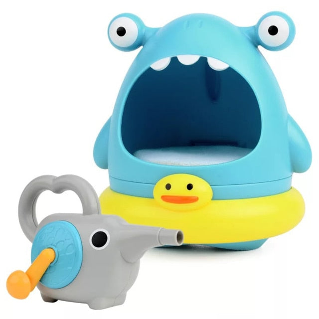 Shark Bubble Blowing Bathtub Toy - Image 6