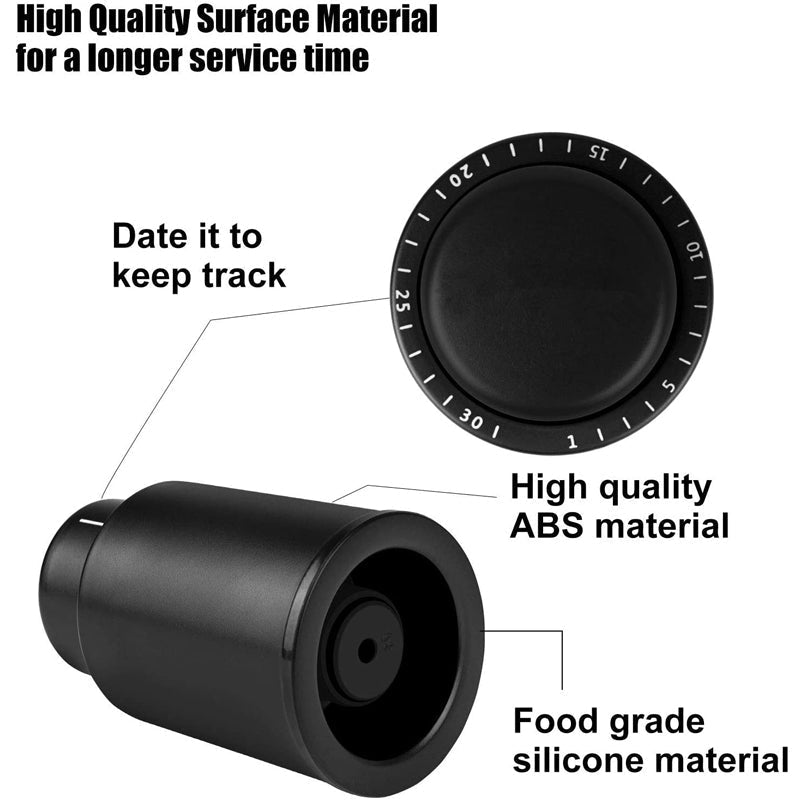 Reusable Vacuum Wine Bottle Stopper - Image 2